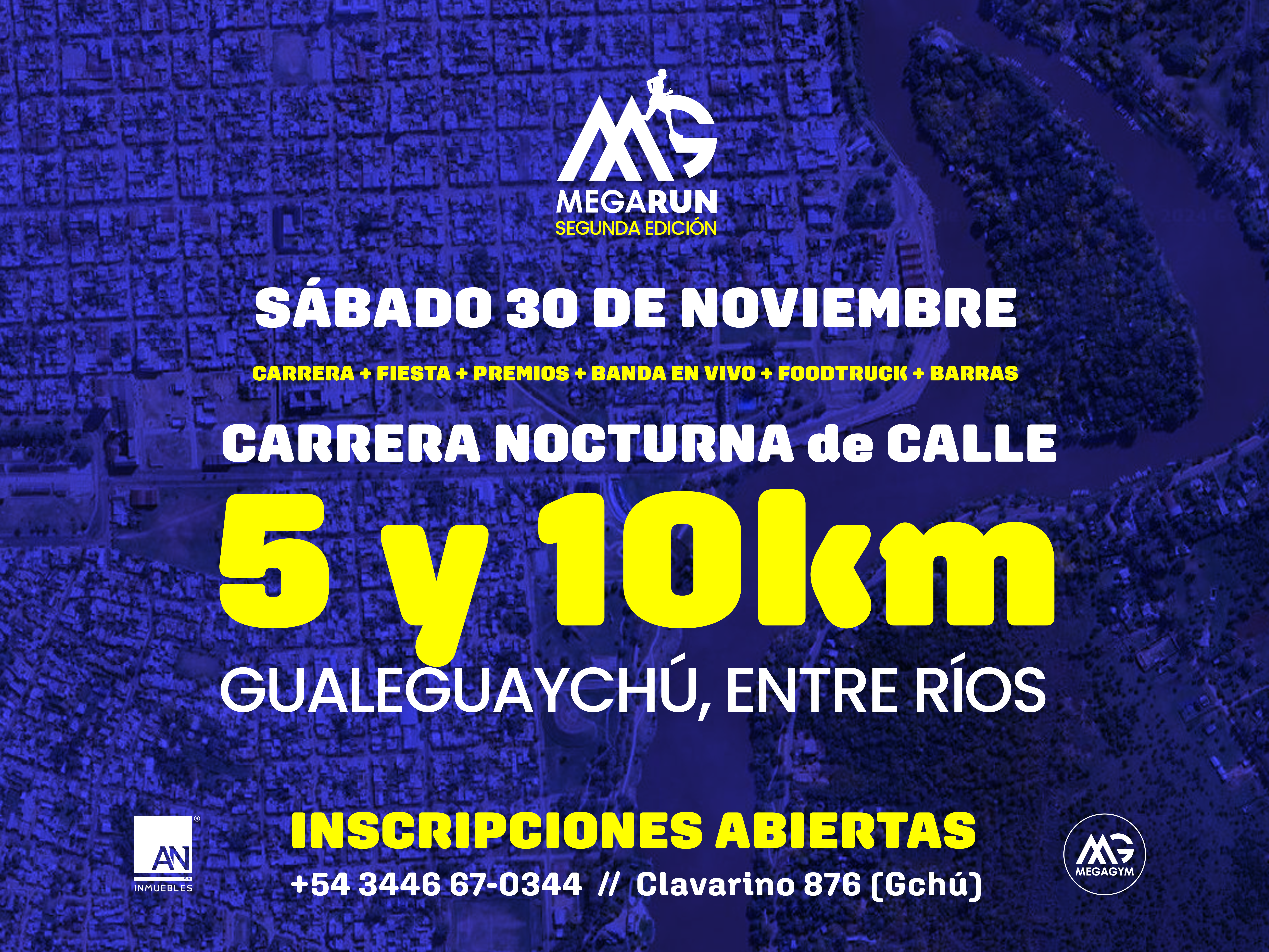 MEGA RUN 2da. EDICION - CARRERA DE CALLE NOCTURNA