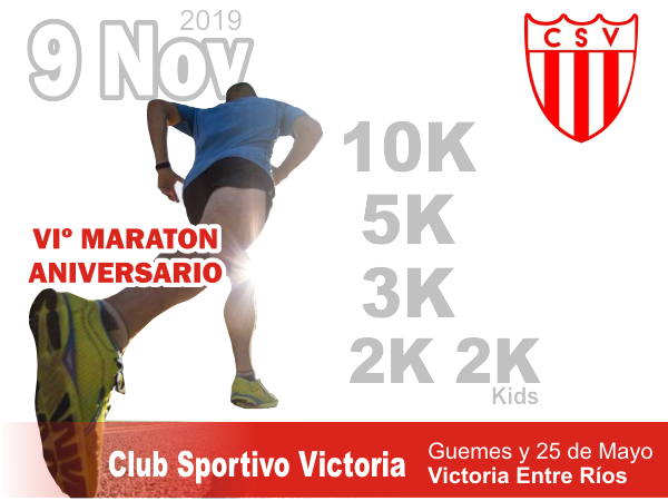 VIº Maraton Aniversario Club Sportivo Victoria